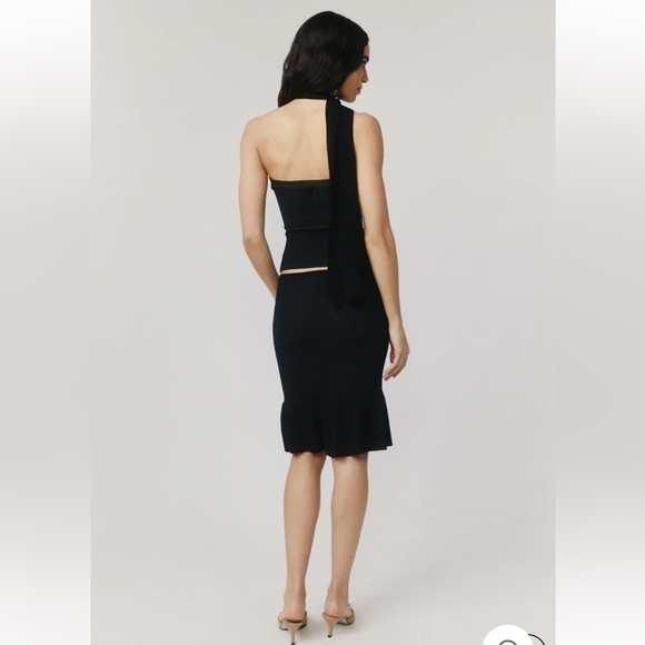 With Jean Larissa Black Midi Skirt - Picture 2 of 7